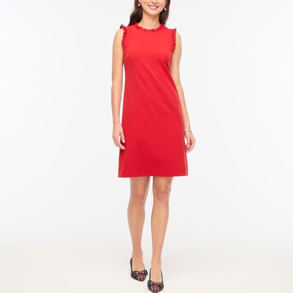 J. Crew Factory Dresses & Skirts - NWT J. Crew Factory Petite Ruffleneck Suit Dress Size 10P